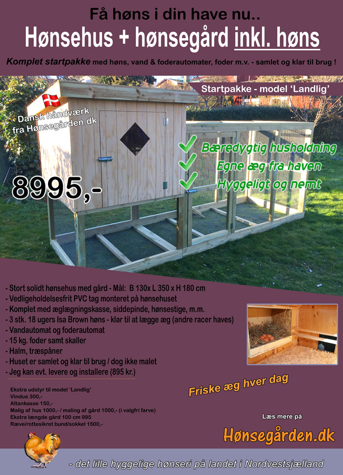 Startpakke model Landlig